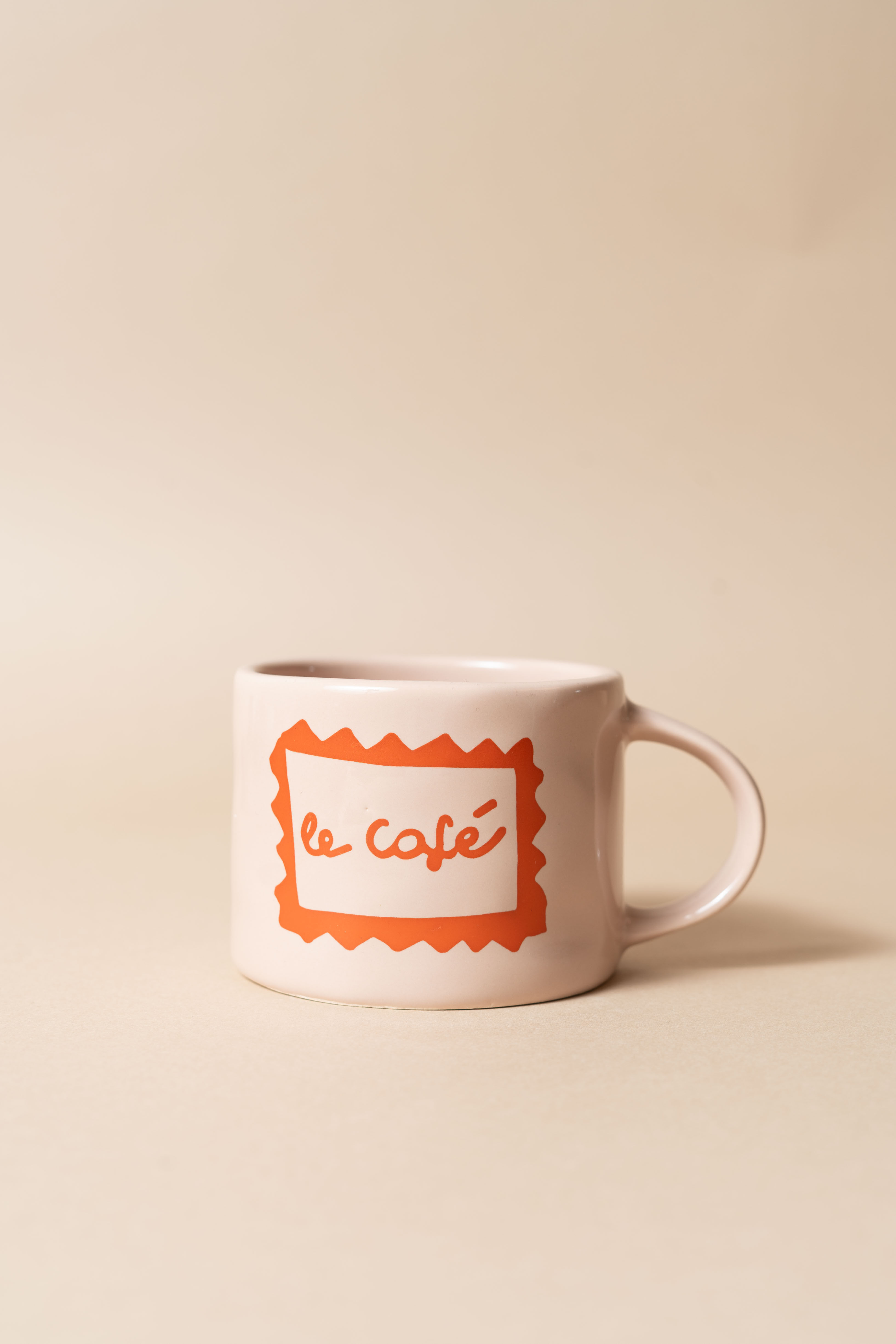 Handmade Sisi mug, Le Cafè
