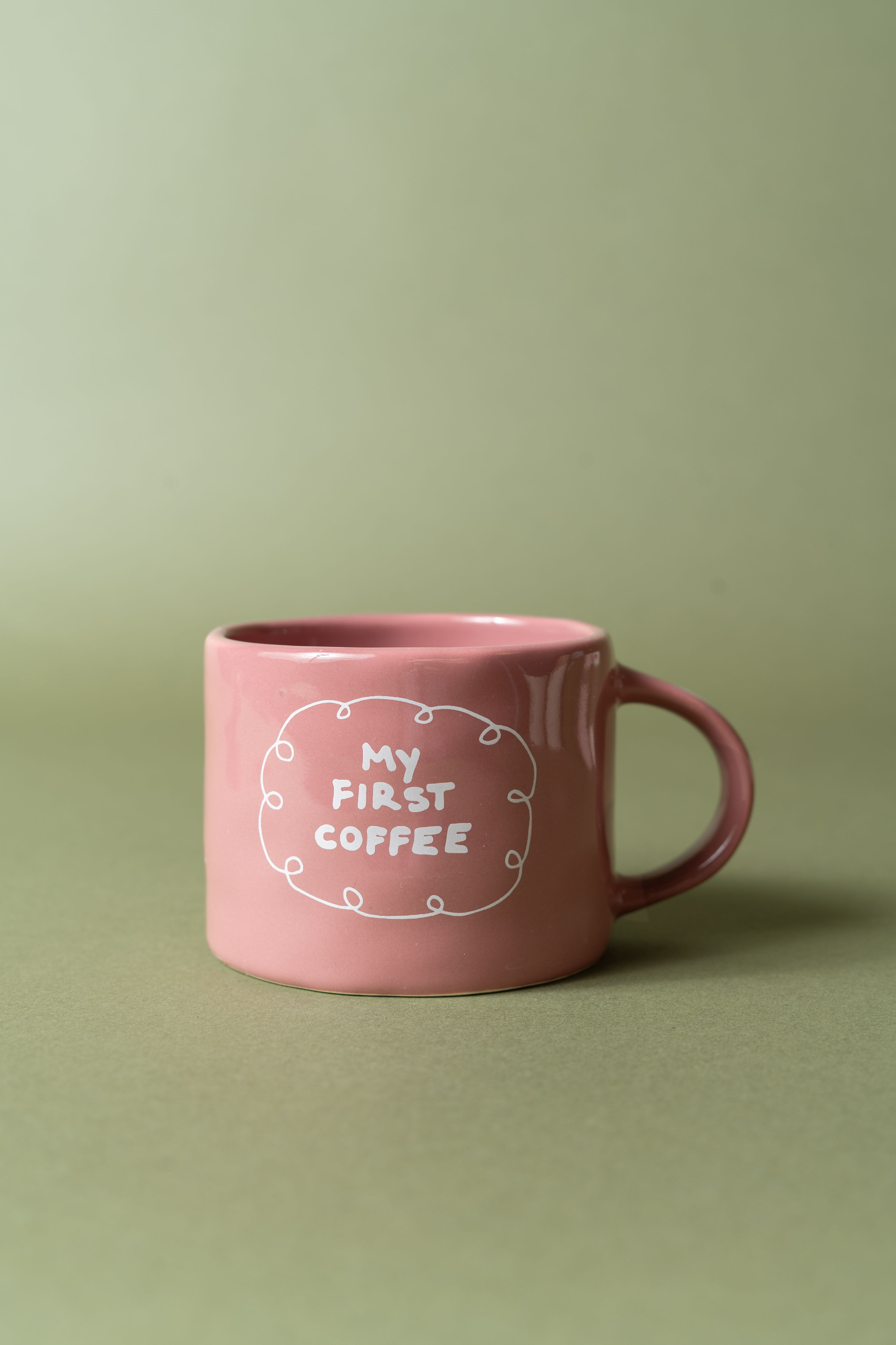 Handmade Sisi mug, My first coffee