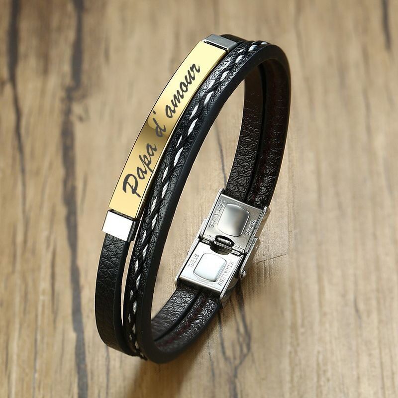 BRACCIALE DI LUSSO PER UOMO DAD OF LOVE