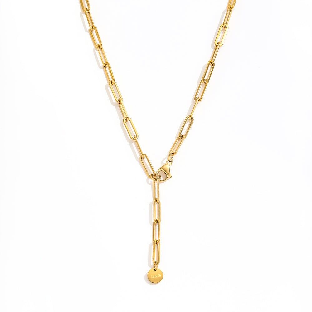 Ilaria Paperclip Necklace