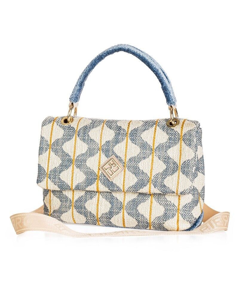 Borsa a tracolla Ligeia intrecciata a mano