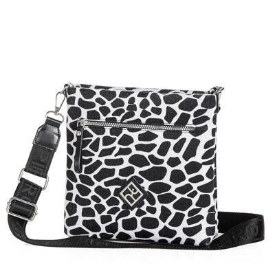 Bolsa de prisión Nete con estampado animal de jirafa