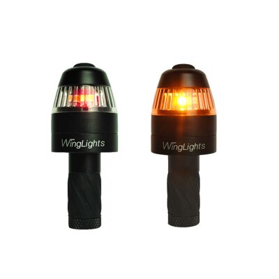 WINGLIGHTS 360° MAG Feux de position et clignotants aimantés rechargeables