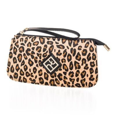 Borsa a mano Zoe Animal Print Leopard