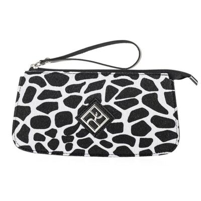 Borsa a mano Zoe Animal Print Giraffa