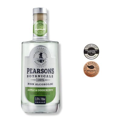 Pearsons Botanicals alternative gin - Apple & Gooseberry 0.0% Alcohol Free