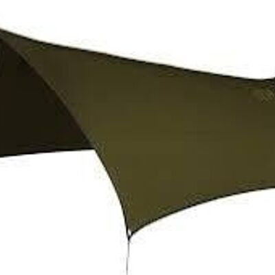 PROFLY RAIN High density tarp treated in water-repellent silicone