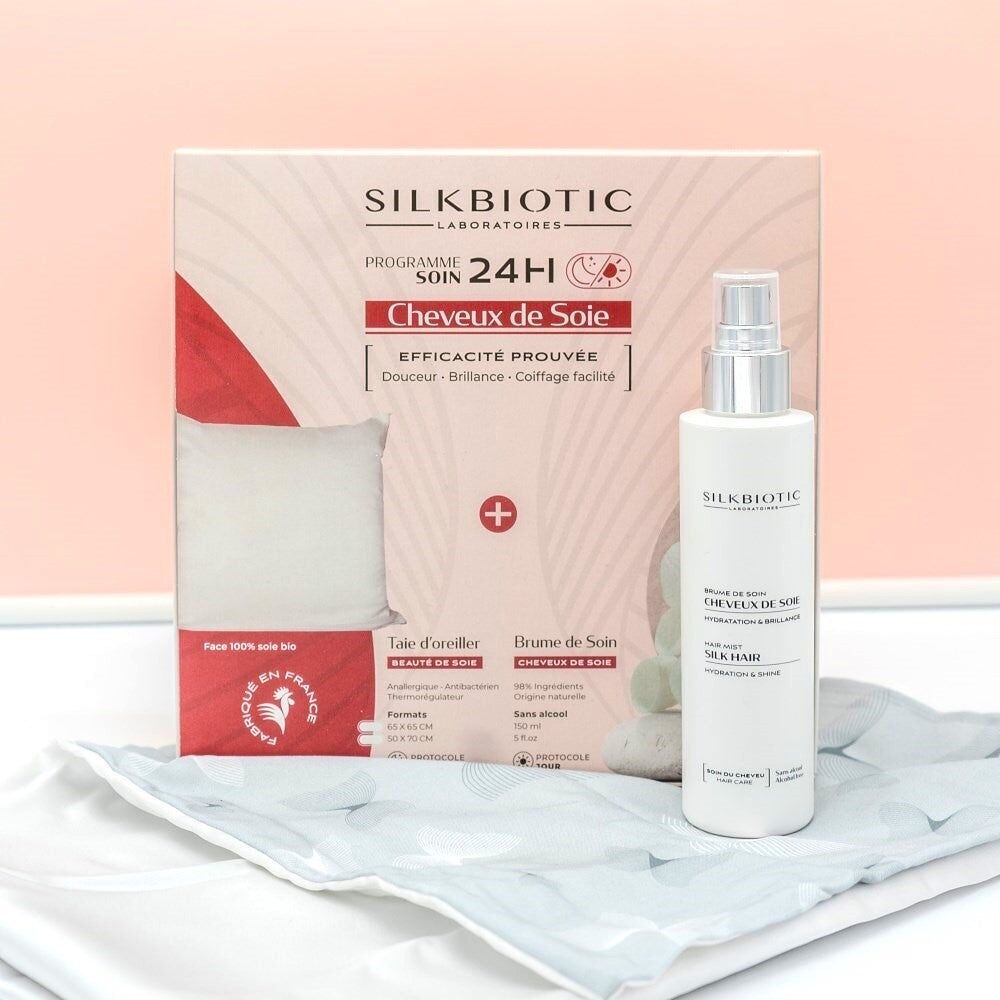 Box Programma Capelli Setosi 24H - SILKBIOTIC