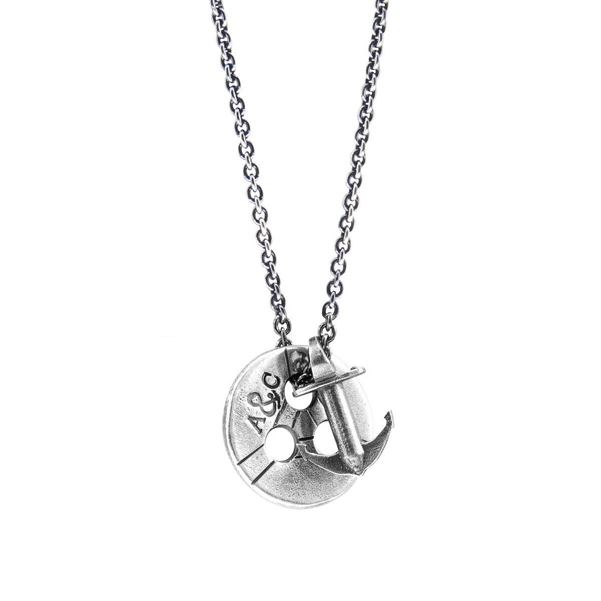 Collana con ciondolo in argento Lerwick Pulley
