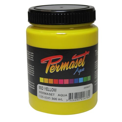Permaset Aqua Standard 1 Litre Orange - Screen Printing Ink for Fabric - Ideal Screen Printing Kit for Home Office, Starter Kit, Fabric Paint, Screen Printer and other Fabric Ink