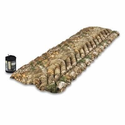 INSULATED STATIC V CAMO Self-inflating mattress with reinforced insulation