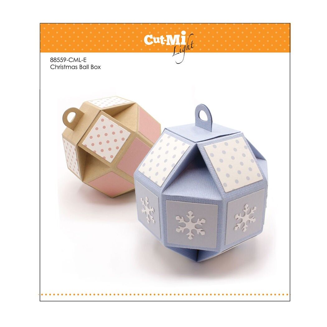 Fustelle Sottili Scatolina für Palline di Natale
