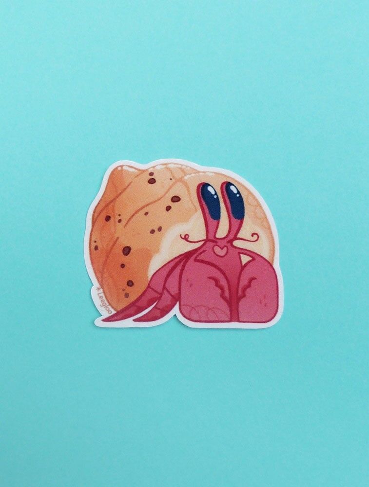 Brioche l'hermite・Sticker transparent (5 x 4 cm)