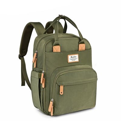 Mochila para pañales multifuncional KAKI