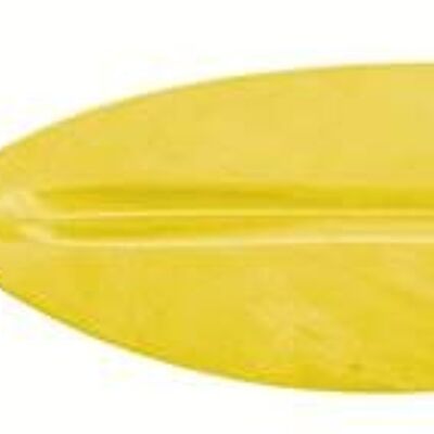 EASY TOURER230 Pagaia gialla con pala modulare e manico in alluminio