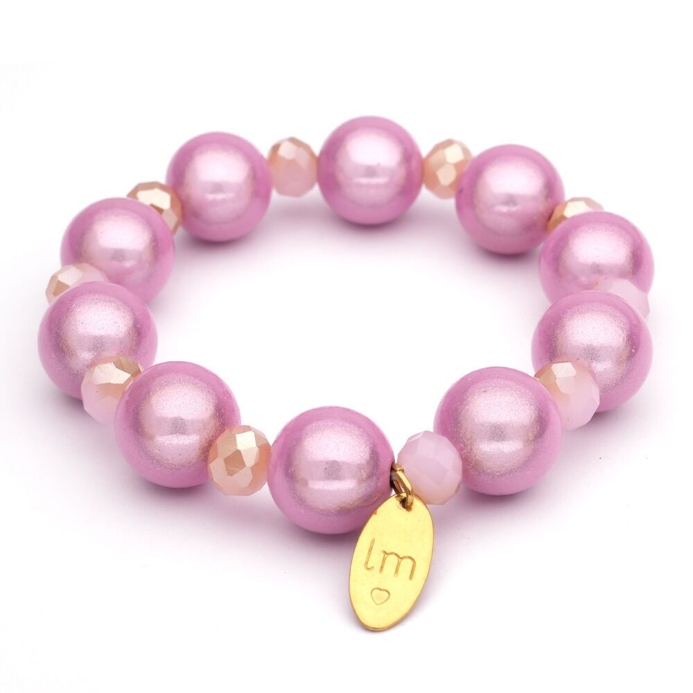 Bracciale LizzyMae Galaxy Pearl - ROZE+KRY 14+8mm