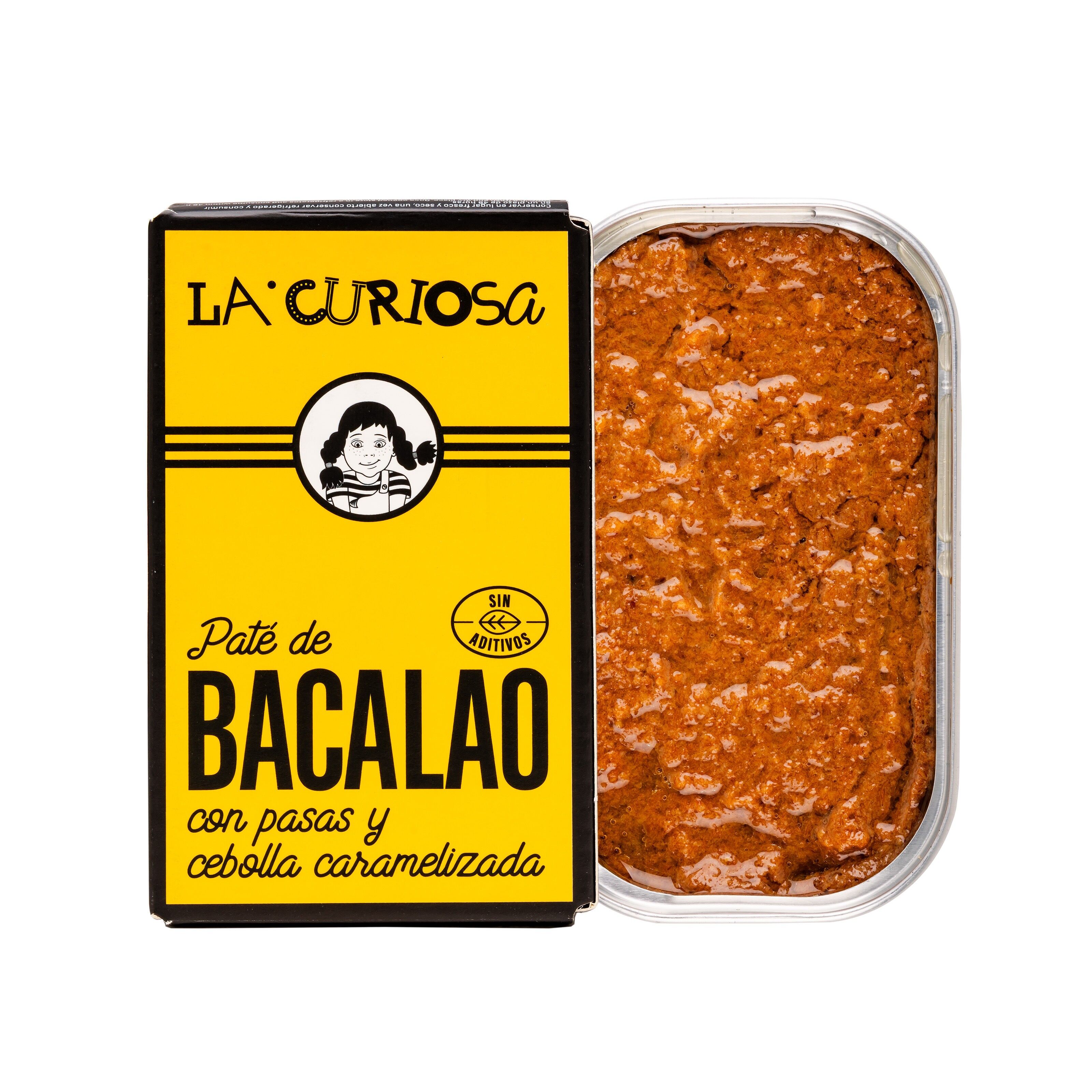 Paté di baccalà con uvetta e cipolla caramellata - LA CURIOSA