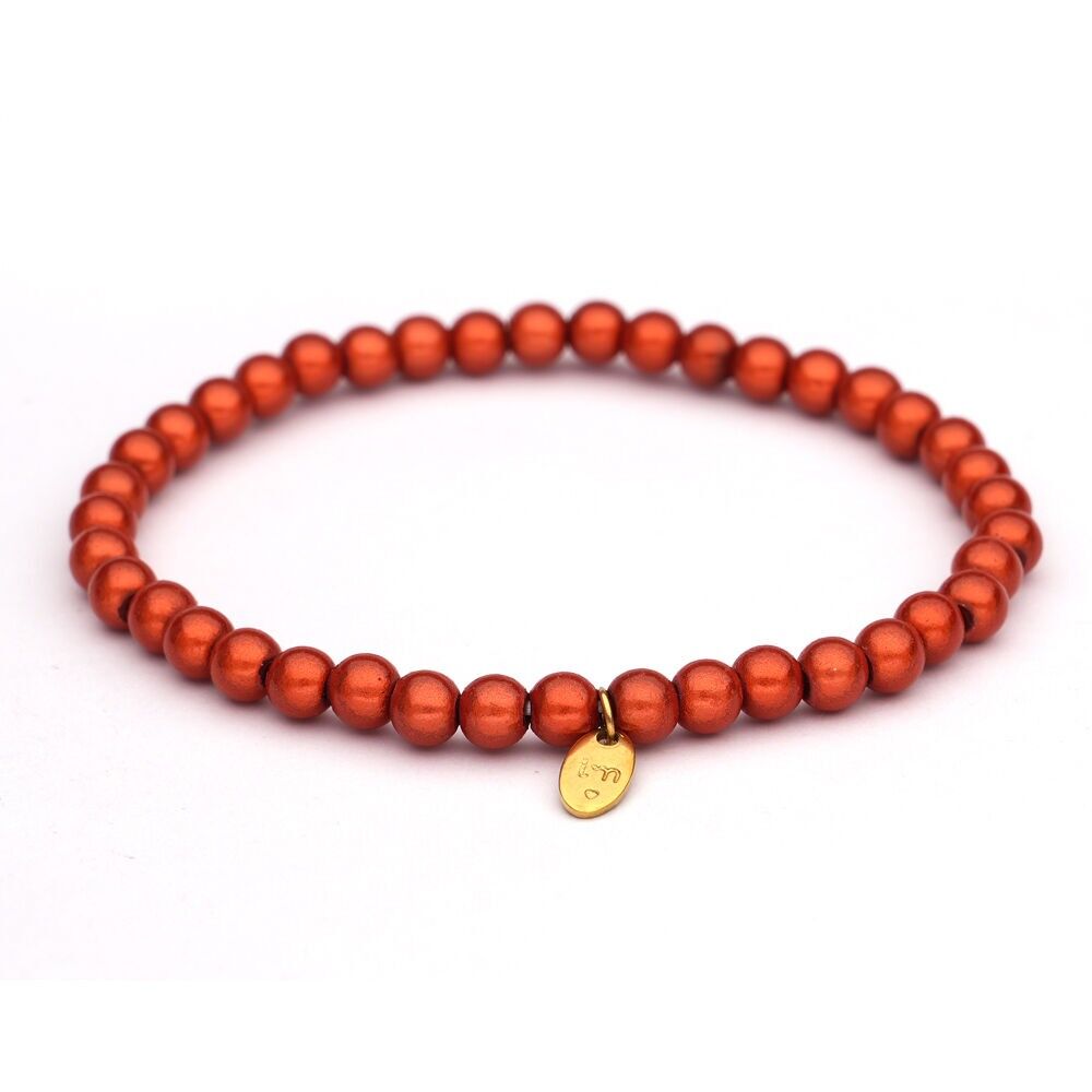 Bracciale LizzyMae Galaxy Pearl - ROOD 5mm