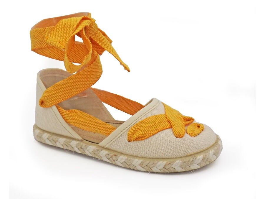 Espadrille à lacets pour enfants