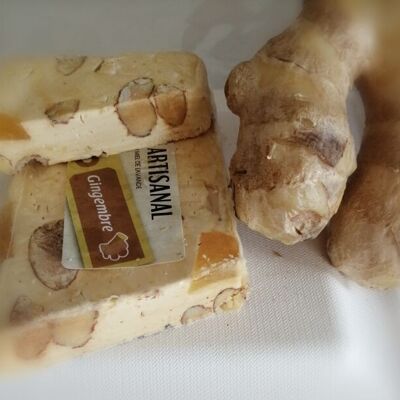 Barretta di torrone allo zenzero da 125g minimo