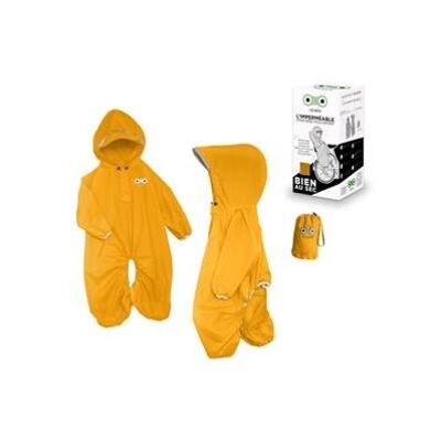 Yellow raincoat for child bike seat - 1/5 years