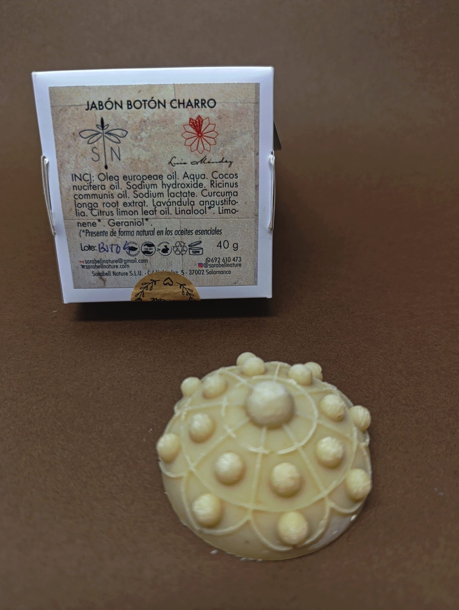 Charro Button Soap
