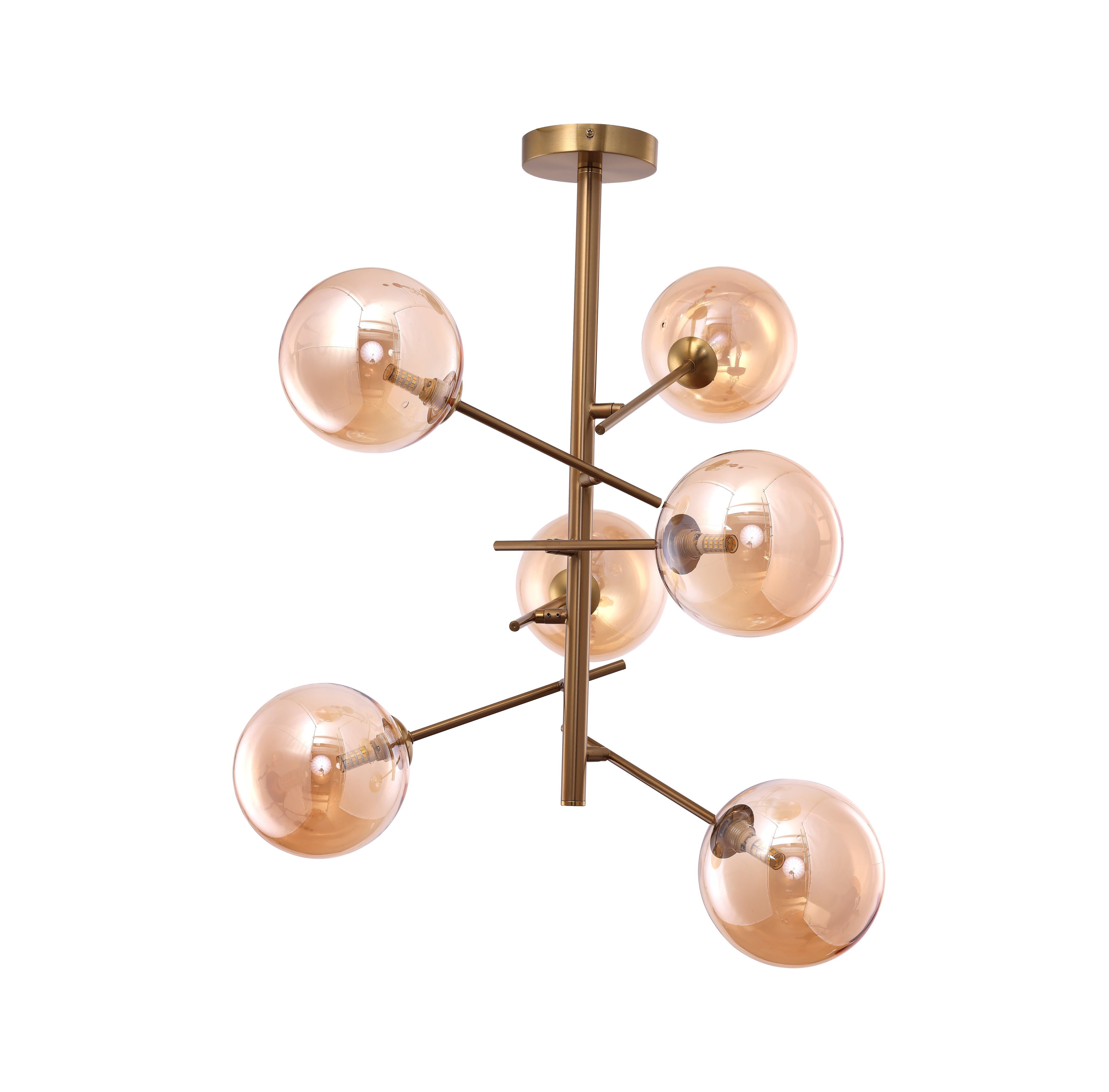 Pendelleuchte Ross Amber | 6 - 60 cm