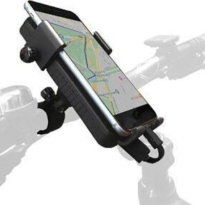 CYCLOTRON Phone holder with induction or wired charging any support