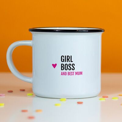 Mug Girl boss and best mum / Spécial fête des mères