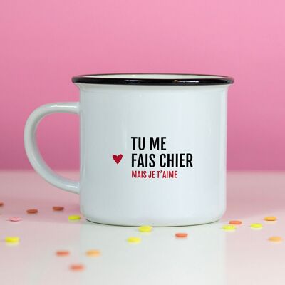 Taza Me cabreas pero te amo