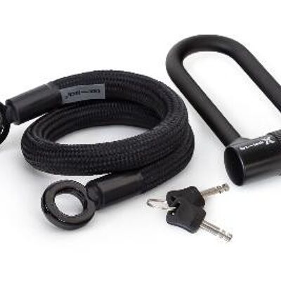 TEXLOCK SN Woven kevlar lock 80 centimeters and large U