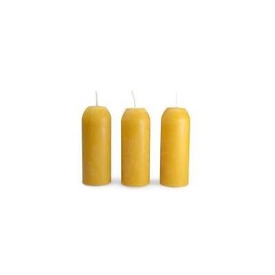 3 real beeswax candles for ORIGINAL LANTERN