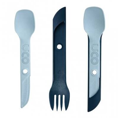 SWICH Camping cutlery spoon (and extension), fork, knife