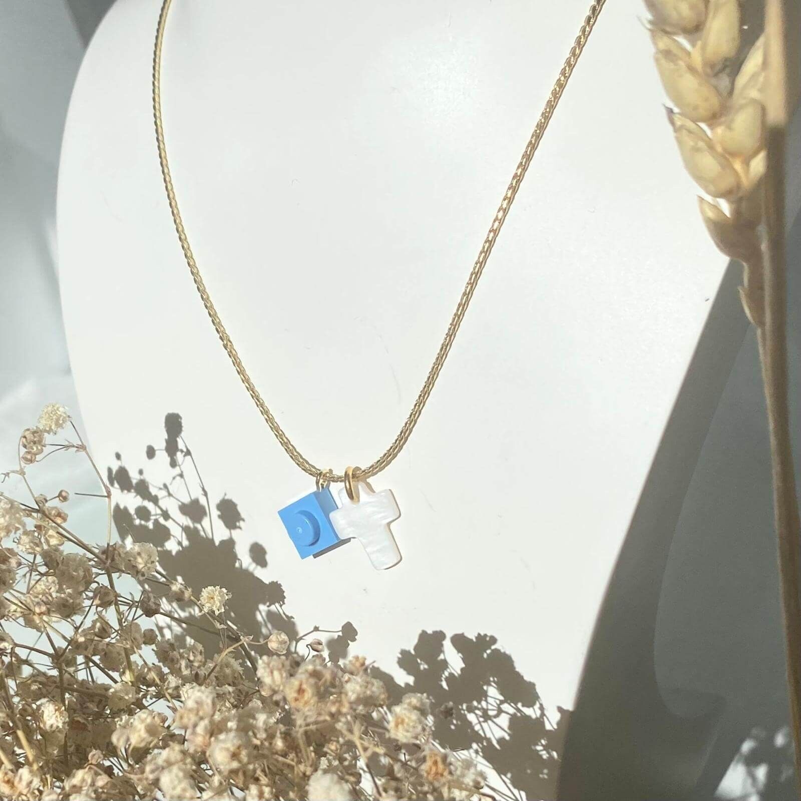 Collana bambina Sacramenti - Croce e Lego - The Nuns