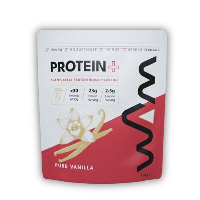 WAM Proteína Vegana – Pure Vanilla (900 g)