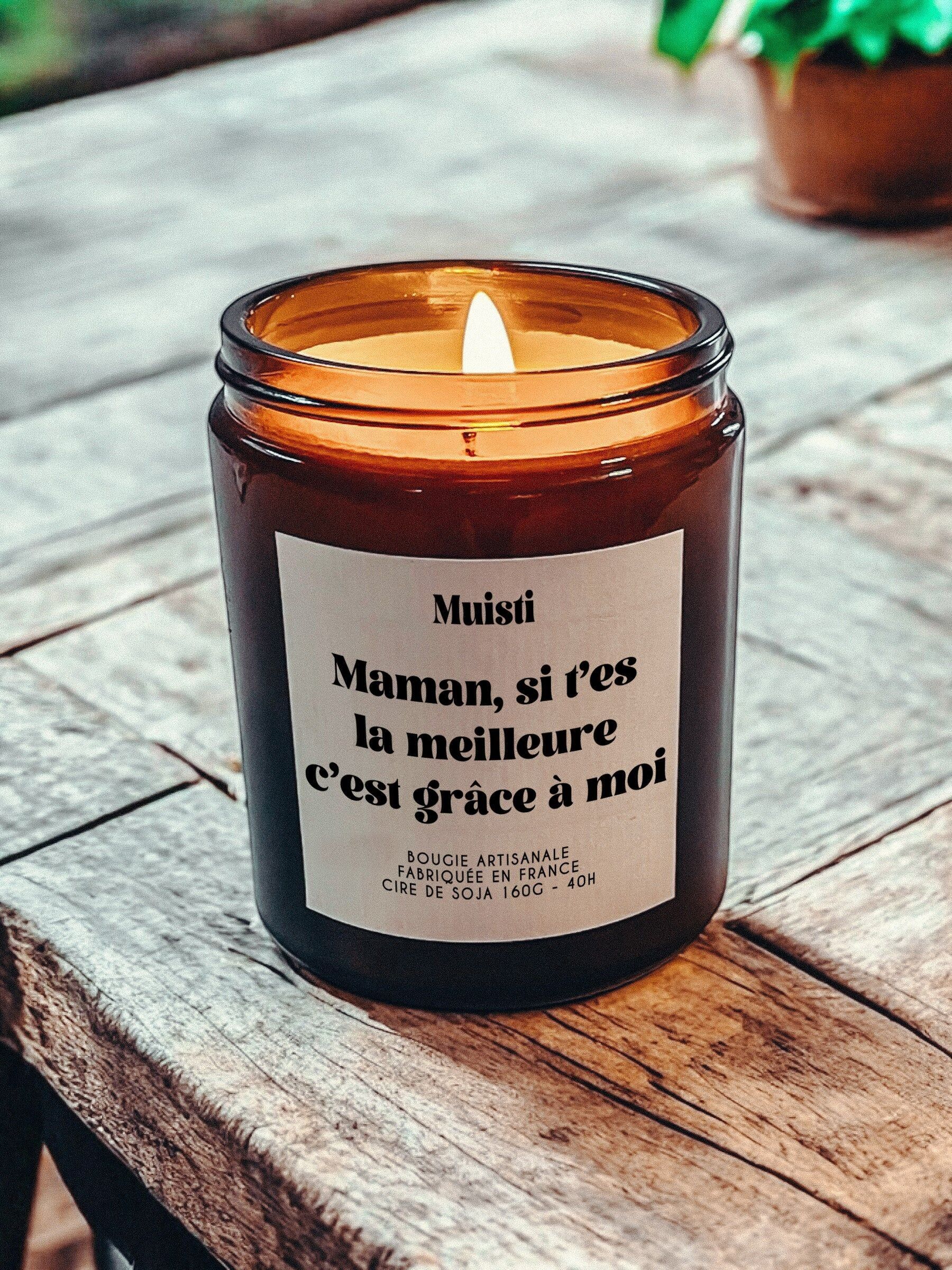Scented Candle - Mom, if you're the best, it's thanks to me - Mother's Day