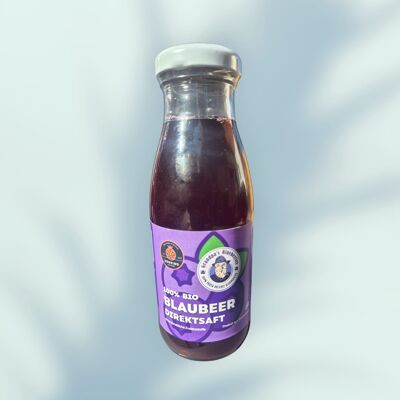 100% direct organic blueberry juice (NFC)