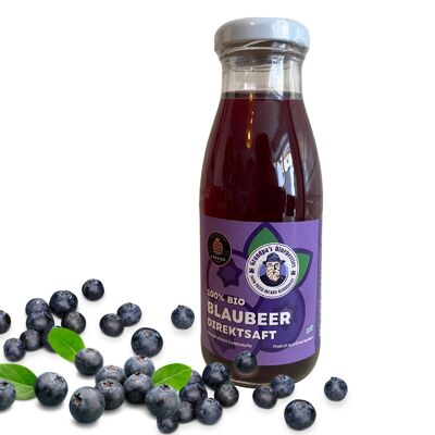 Jugo de arándanos 100% orgánico directo (NFC)