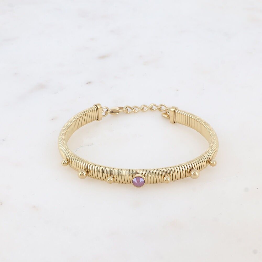 Giunco ​​rigato - PP20 cristallo e palline