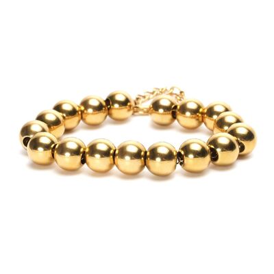 Bracelet LizzyMae en acier inoxydable - or 12 mm