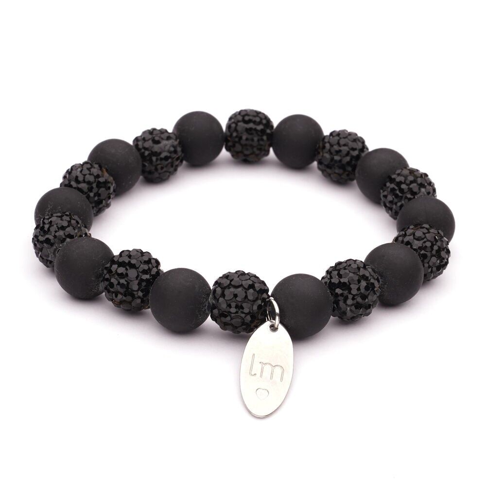 Fascia da braccio LizzyMae Galaxy Pearl - nero+KRY