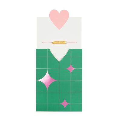 Gift Card - The Coolest - Bracciale rosa chiaro