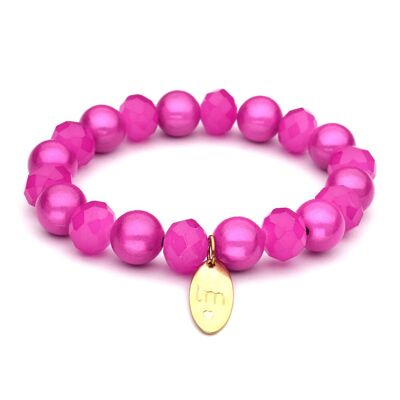 LizzyMae brazalete Galaxy Pearl - fucsia+kry