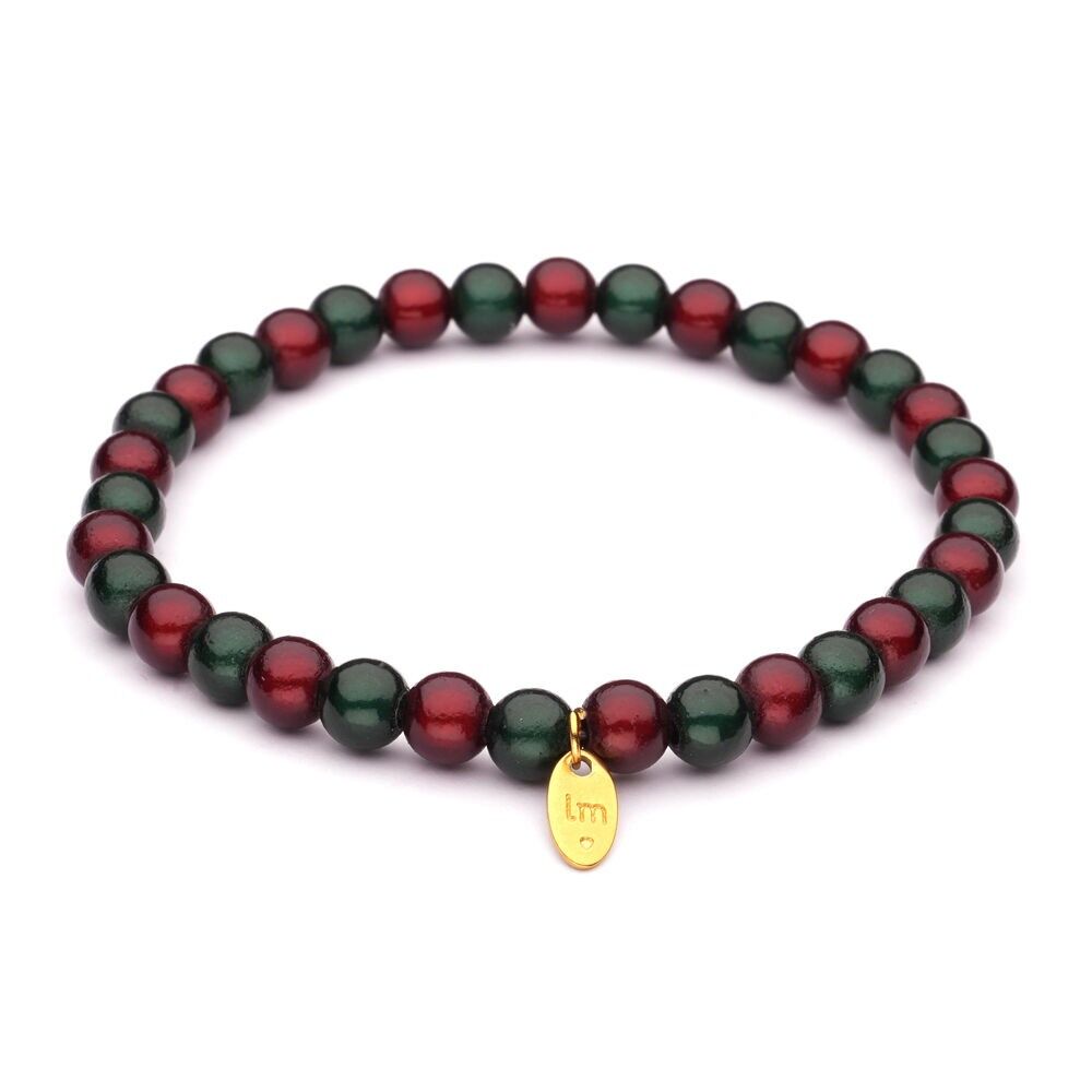 Fascia da braccio LizzyMae Galaxy Pearl - donkerrgroen-bordeaux