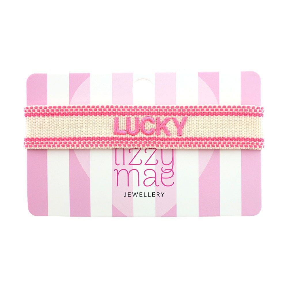 Bracciale Statement Lucky, rosa