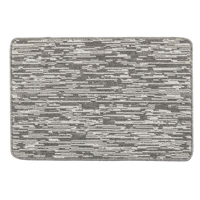 My Mat Resistente a las Manchas Duradero - Raya Rota Plateada