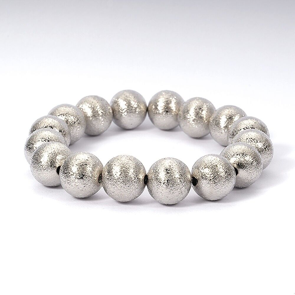 Fascia da braccio LizzyMae Galaxy Pearl - argento 12 mm