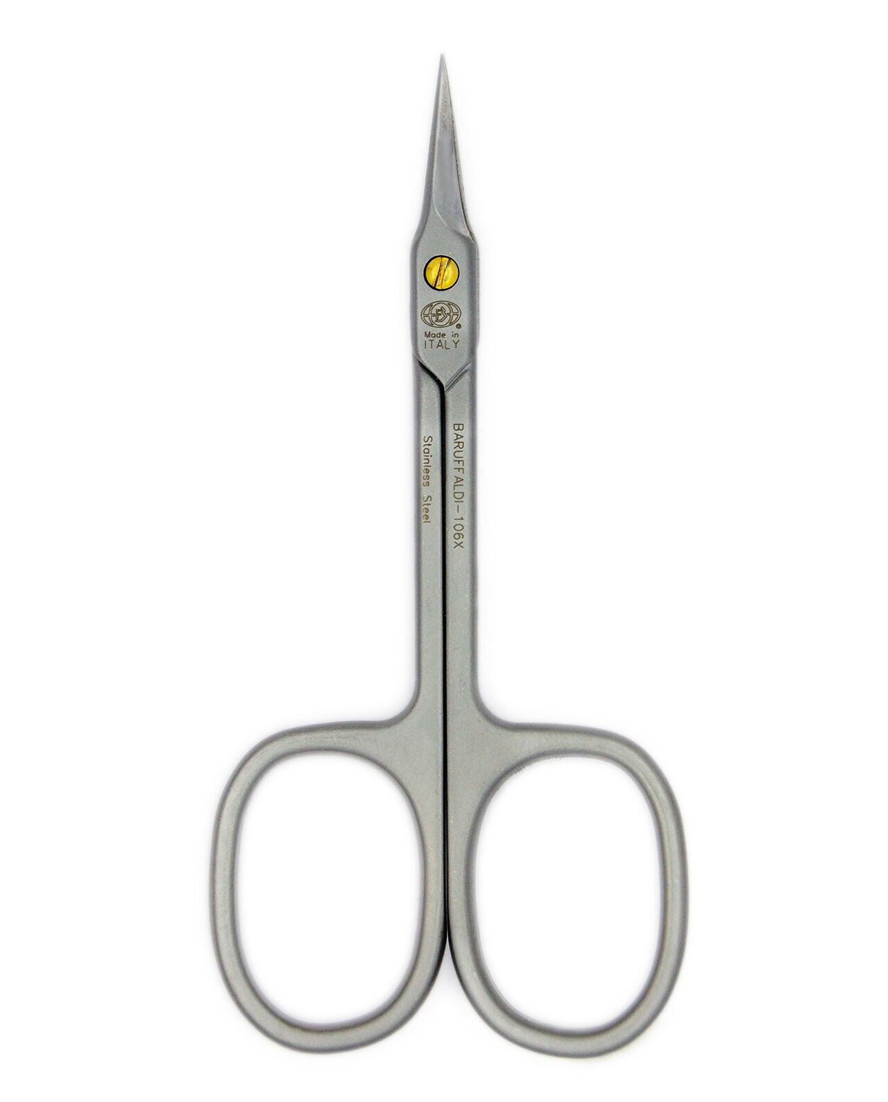 Ciseaux à cuticules, pointe en lance, acier inoxydable