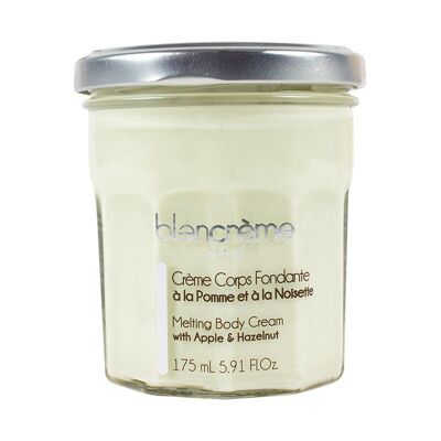 Crema corpo fondente Mela e Nocciola - barattolo di marmellata da 175 ml