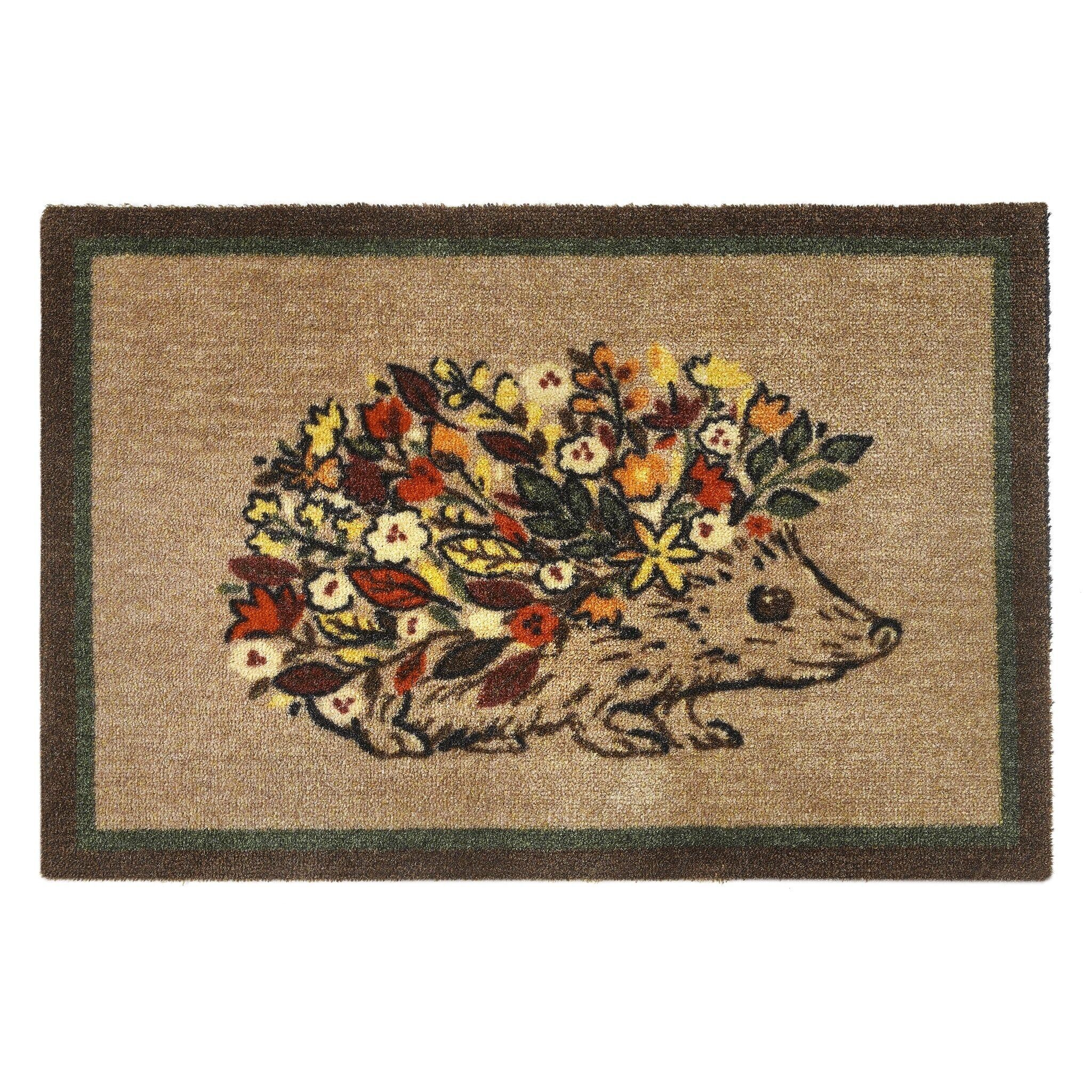 Mi tapete de nailon - Mi erizo floral